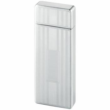 Зажигалка газовая Windmill Chrome Vertical Line E/T-3 & Name Shield WM M100-0005