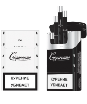 Сигареты Cigaronne Compatto Black