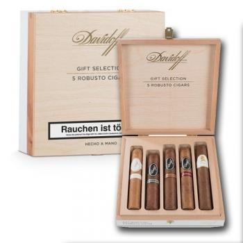 Подарочный набор сигар Davidoff Robusto Selection (5 шт)