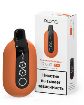 Одноразовый испаритель Plonq Ultra Апельсин Грейпфрут