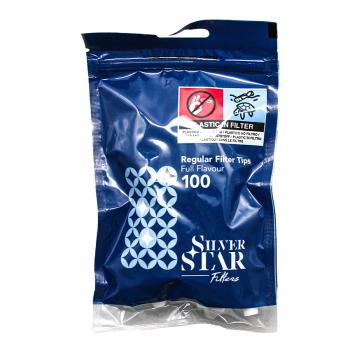 Фильтры для самокруток Silver Star Regular (8 мм/100 шт)