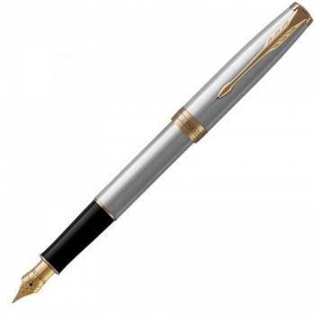 Ручка перьевая Parker Sonnet Core Stainless Steel GT (1931504)