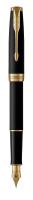 Ручка перьевая Parker Sonnet F528 Matte Black GT (1931516)