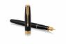Ручка перьевая Parker Sonnet F528 Matte Black GT (1931516)