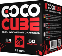 Уголь для кальяна Cococube (24 куб)