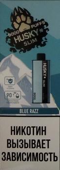Одноразовый испаритель HUSKY SLIM Blue Razz