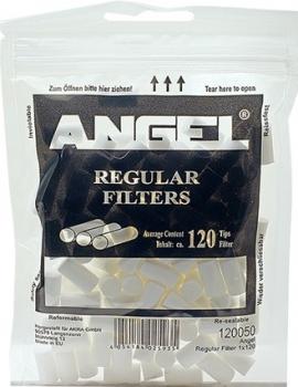 Фильтры для самокруток Angel Regular (8 мм/120 шт)