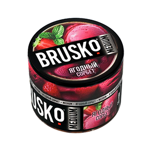Кальянная смесь Brusko Ягодный Сорбент (50 г)