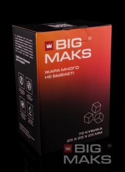Уголь для кальяна BIGMAKS Medium Red (72 куб)