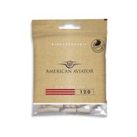 Фильтры для самокруток American Aviator Slim Bio (6 мм/120 шт)