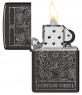 Зажигалка Zippo Wheel Of Fortune 46138