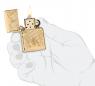 Зажигалка Zippo Armor® Lucky Clover 46301
