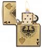 Зажигалка Zippo Ace of Skulls 46388