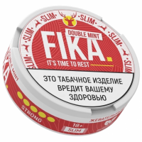 Жевательный табак FIKA Slim Strong Double Mint (9 г)