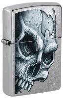 Зажигалка Zippo Skull and Flame 46587