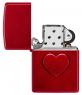 Зажигалка Zippo Stamped Heart 46588