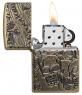 Зажигалка Zippo Armor™ Freedom Skull Antique Brass™ 49035