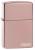Зажигалка Zippo High Polish Rose Gold 49190 ZL