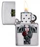 Зажигалка Zippo Brushed Chrome 49262