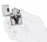 Зажигалка Zippo Brushed Chrome 49262