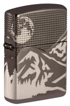 Зажигалка Zippo Armor™ High Polish Black Ice® 49299