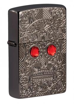 Зажигалка Zippo High Polish Black Ice® 49300