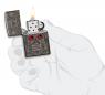 Зажигалка Zippo High Polish Black Ice® 49300