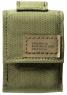 Подарочный набор зажигалка Zippo Black Crackle® и зелёный нейлоновый чехол 49400