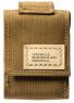 Подарочный набор зажигалка Zippo Black Crackle® и коричневый нейлоновый чехол 49401