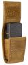 Подарочный набор зажигалка Zippo Black Crackle® и коричневый нейлоновый чехол 49401