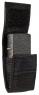 Подарочный набор зажигалка Zippo Black Crackle® и чёрный нейлоновый чехол 49402