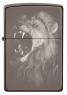 Зажигалка Zippo Lion Design Black Ice® 49433