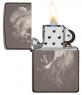 Зажигалка Zippo Lion Design Black Ice® 49433