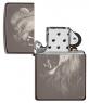 Зажигалка Zippo Lion Design Black Ice® 49433