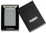 Зажигалка Zippo Classic Flat Grey 49452