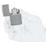 Зажигалка Zippo Classic Flat Grey 49452