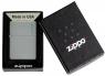 Зажигалка Zippo Classic Flat Grey 49452 ZL