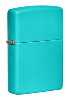 Зажигалка Zippo Classic Flat Turquoise 49454