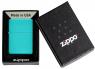 Зажигалка Zippo Classic Flat Turquoise 49454
