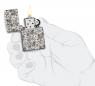 Зажигалка Zippo Skeleton Glow in the Dark Green 49458