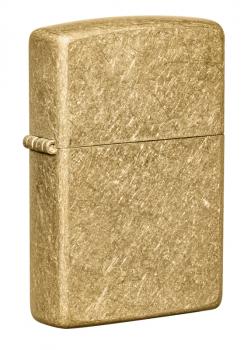Зажигалка Zippo Classic Tumbled Brass 49477
