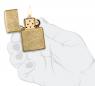 Зажигалка Zippo Classic Tumbled Brass 49477
