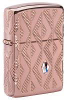 Зажигалка Zippo Armor® Geometric Diamond Pattern Design 49702