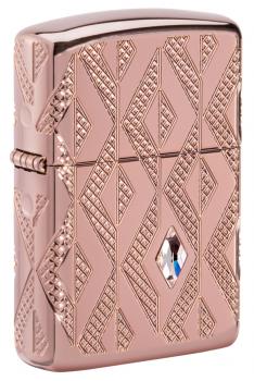 Зажигалка Zippo Armor® Geometric Diamond Pattern Design 49702