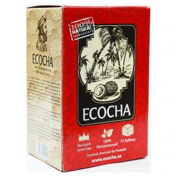 Уголь для кальяна Ecocha (72 куб)