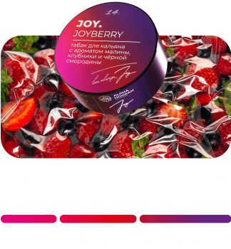 Табак для кальяна JOY Joyberry (25 г)