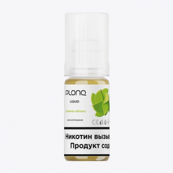 Жидкость Plonq Liquid Зеленое Яблоко (20 мг/10 мл)