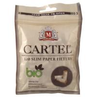 Фильтры для самокруток Cartel Bio Slim (6 мм/120 шт)