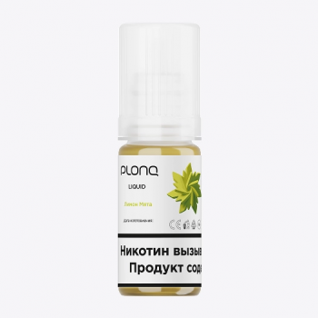Жидкость Plonq Liquid Лимон Мята (20 мг/10 мл)