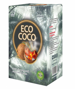 Уголь для кальяна Eco Coco (96 куб)